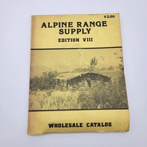 Alpine Range Supply Edition VIII Wholesale Catalog Vintage - £9.22 GBP