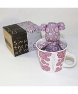 SYNC - [Flower Pink] Stuffed Bear Mug (3.3 inch height) - £8.24 GBP