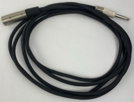 10ft XLR 3-Pin Male to 1/4" Mono Plug Shielded Microphone Mic Audio Cabl... - $17.81