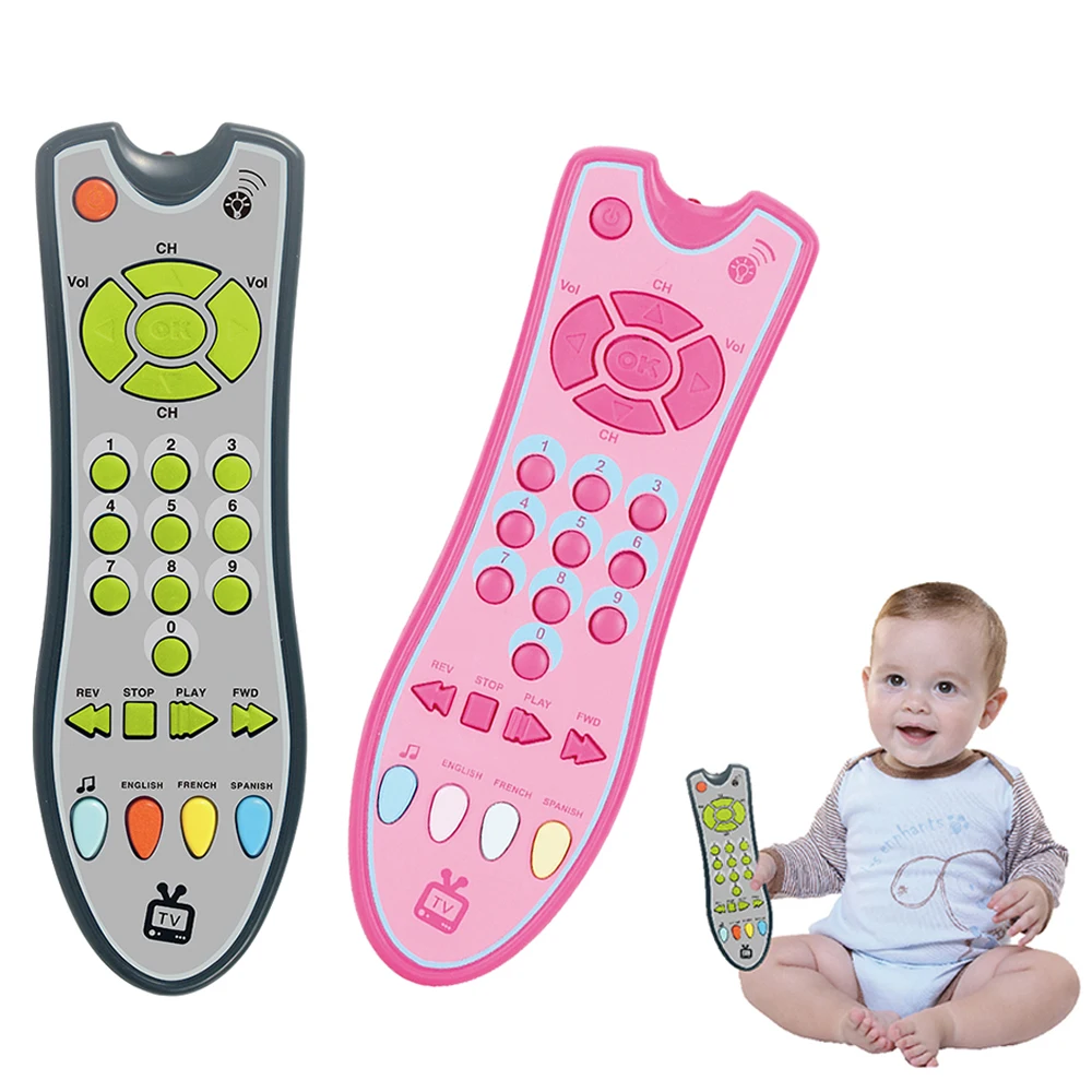Mobile phone tv remote control car key early educational toys electric numbers learning thumb200