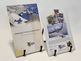 Alaska Airlines 75th Anniversary DVD and Pin Created Exclusively for Emp... - £59.95 GBP