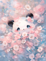 Full Size Cute Panda Diamond Painting Kits 5D Diamond Art Kits for DIY Gift - $14.69+