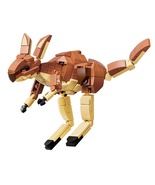 Animals Figures Kangaroo Figure Model Building Blocks Kits Toys Kids Gifts - $14.99