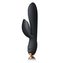 Rocks Off Everygirl Black Rechargeable Rabbit Vibrator with Free Shipping - £113.23 GBP