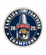 Florida Panthers 2025 Champions Round Precision Cut Decal - $4.73 CAD+