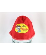 Vintage 50s 60s Walt Disney World Distressed Pinocchio Bucket Hat AS IS ... - $373.83 MXN