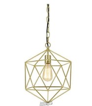 AF Lighting Bellini One-Light Chandelier Gold - £106.30 GBP