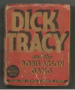 Dick Tracy + Boris Arson Gang ORIGINAL Vintage 1935 Whitman Big Little B... - £78.94 GBP