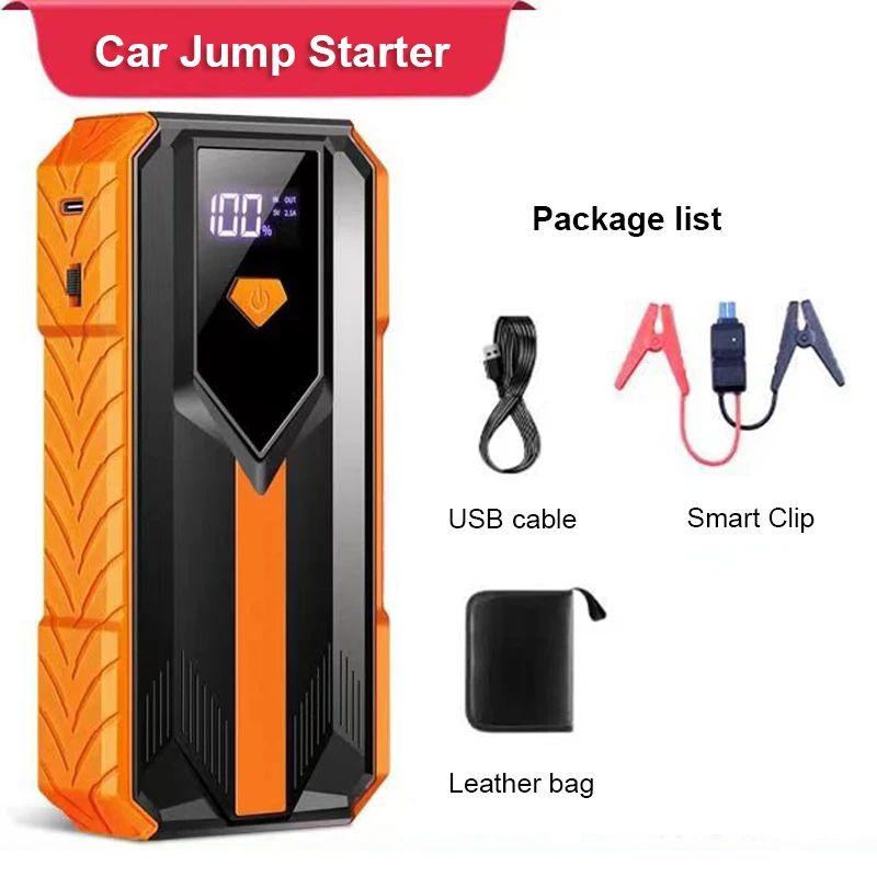 Lithium Jump ter for Cars Portable Power Bank with LED Flashlight Car Em... - $190.83