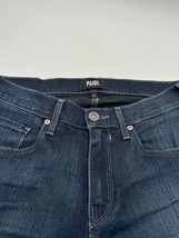 Paige Jeans Mens 30x29 Dark Blue Denim Federal Straight Leg Stretch - $33.66