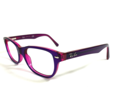 Ray-Ban Kids Eyeglasses Frames RB1555 3666 Purple Pink Square Full Rim 48-16-130 - £32.70 GBP