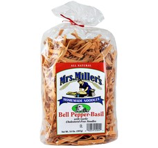 Mrs. Miller's Homemade Bell Pepper-Basil Noodles 14 oz. Bag (3 Bags) - $27.67