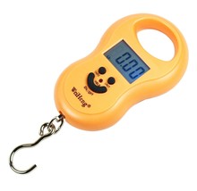 50Kg / 5g-10g Portable Digital Hanging / Fishing Scale with Lighted LCD Display - £13.66 GBP