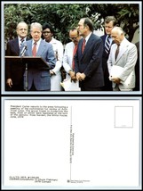 Vintage Postcard-President Jimmy Carter Talks To Press About Anti Trust Laws L22 - £2.32 GBP