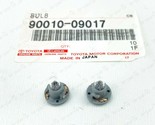 NEW GENUINE TOYOTA 90010-09017 COOLER CONTROL SWITCH BULB  SET OF 2 - £10.72 GBP