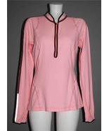 LULULEMON 1/4 Zip Back Pocket Thumb Holes Reflective Soft Active Top Wm&#39;... - $64.26 CAD