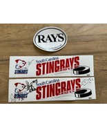 Vintage South Carolina StingRays Bumpers &amp; Car Stickers Decals w/ Autogr... - £11.67 GBP