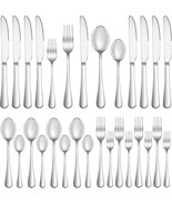 20 Piece Silverware Set Service For 4,Premium Stainless Steel, Dishwashe... - $41.99