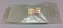 1996 Olympic Games Atlanta GA Georgia Flag Pin ~ Maxwell House Coffee - $110.29 MXN