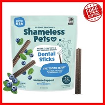 Toothberry Soft Chew Sticks for Dogs - All Breed Sizes, 32 Count Natural... - $773.98 MXN