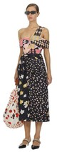 2019 AUTH New Self Portrait Mixed Floral Wrap Midi Skirt $425 - £66.70 GBP