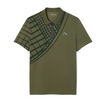 Lacoste Half Zip Tennis Polo Shirt DH4756-55N E9F Men Sport Casual Short... - $142.20