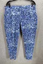 Michael Michael Kors Women&#39;s Printed High Rise Skinny Jeans Blue Size 1X - £14.07 GBP