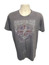 Grateful Dead Europe 1972 Adult Medium Gray TShirt - £15.92 GBP