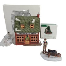 Department 56 Dickens Village Series White Horse Bakery 5926-9 London Gas Worker - $43.99