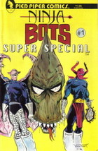 Ninja Bots Super Special Comic Book #1 Pied Piper Comics 1987 NEW UNREAD VFN/NM - £2.20 GBP