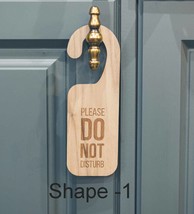 Personalized Door Hanger | Custom Doorknob Sign | Door Knob Hanger | Do ... - £10.39 GBP