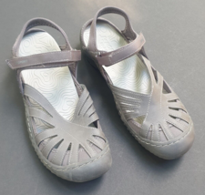 J Sport Jambu Poppy Strap Sandals Hiking/Walking Shoes Gray Womens Size ... - $32.29