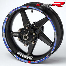 BMW S1000R Wheel Stripe Stickers – M Sport Rim Decals (20pcs) - $29.99