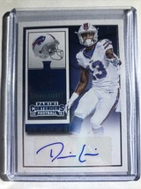 2015 Contenders Rookie Ticket Dezmin Lewis RC Auto SP! BUFFALO BILLS - $93.66 MXN