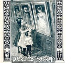 Pear&#39;s Soap Our Ancestors 1897 Advertisement Victorian Full Page Color D... - £39.50 GBP