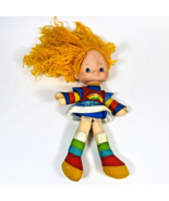 Rainbow Brite 10” Doll w/ Dress 1983 Vintage Hallmark Plush Mattel Yarn ... - $20.53