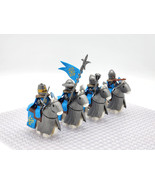 8pcs Crusader Army The Mounted Knights of Jerusalem Minifigures Set - £15.93 GBP