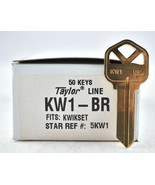 *Taylor Line KW1-BR, KEY Blanks 50 Pack - $24.79 CAD