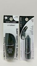 ( Lot of 2 ) Wet n Wild NAIL COLOR &amp; LIPSTICK Black Brand new SEALED - £11.82 GBP