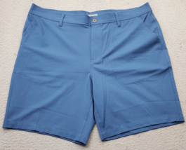 32 Degrees Golf Performance Chino Shorts Mens Size 40 Blue Stretch Slash... - $21.44