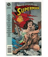 THE DEATH OF SUPERMAN  1993  1ST PRINTING   DC COMICS   NEAR MINT   THICK - £23.39 GBP