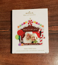 Hallmark Keepsake Sittin&#39; With Santa 2011 Christmas Tree Photo Holder (NEW) - £3.57 GBP