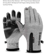 GOLOVEJOY Winter Cycling Ski Outdoor Touch Screen Waterproof Unisex Mens... - $411.68 MXN