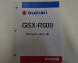 2001 2002 2003 Suzuki GSX-R600 GSXR600 Service Réparation Atelier Manuel... - £115.86 GBP