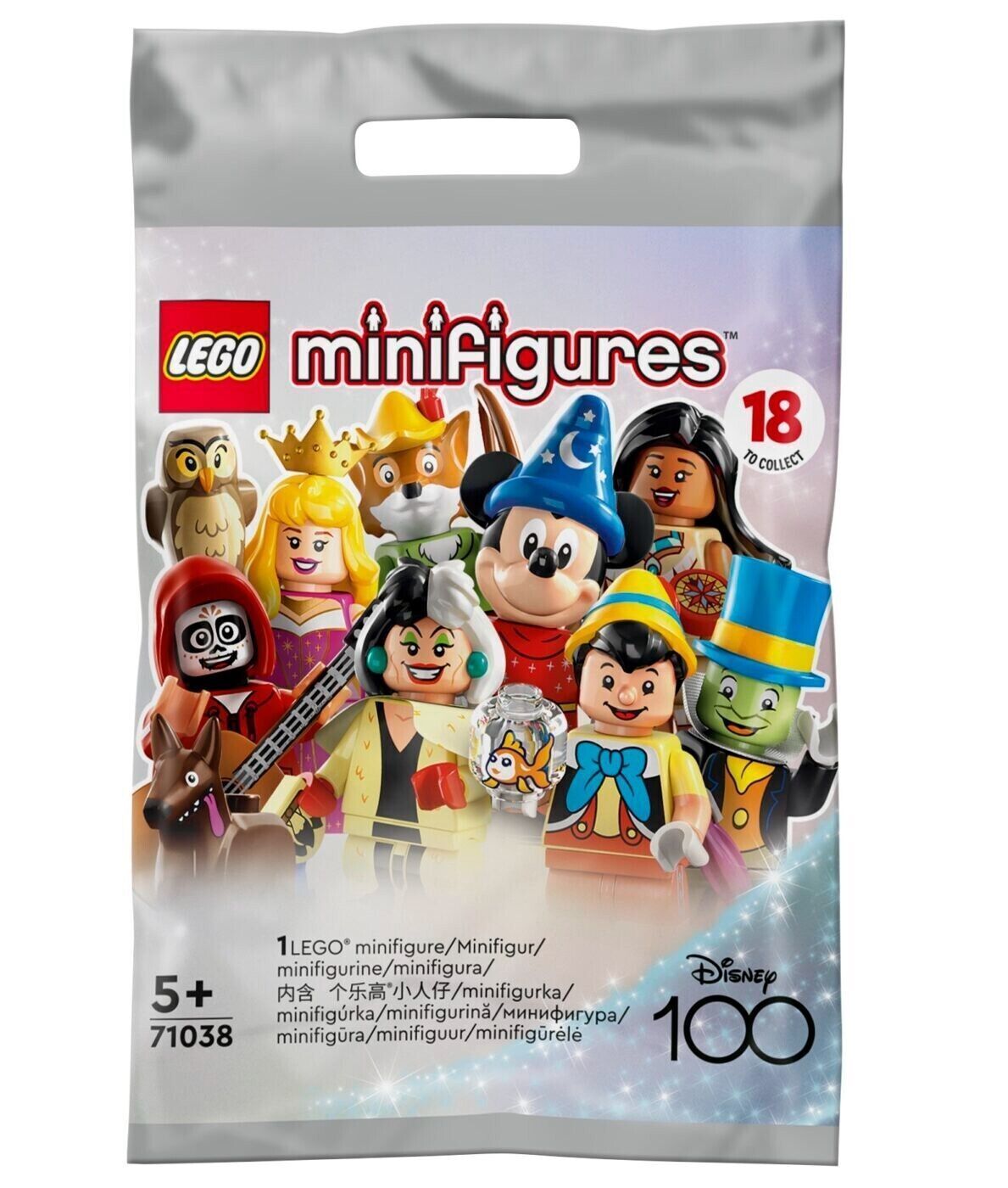 Lego Disney 100 71038 Open Blind bag minifigure Choose from Menu