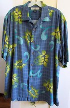 NEW Tommy Bahama Silk Camp Shirt~M~Floral~RARE Design~Guaranteed Authentic~NWOT - £37.14 GBP