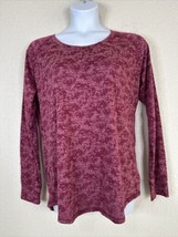 bcg Womens Plus Size 2XL Purple Scoop Neck Athletic T-shirt Short Sleeve - £7.97 GBP