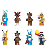 8Pcs Five Nights at Freddy's Minifigure Balloon Boy Freddy Springtrap Mi... - $23.89