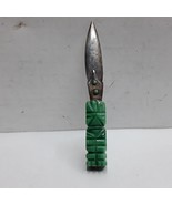 Vintage Mexican Jade tiki God letter opener - $100.93 CAD