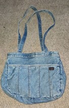 Vintage Shane Denim Handbag Purse Cassic Jeans Look Shoulder BAg - $16.99